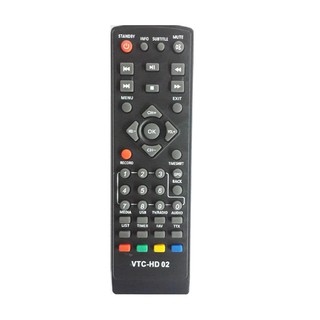 Điều khiển đầu thu vtc hd02