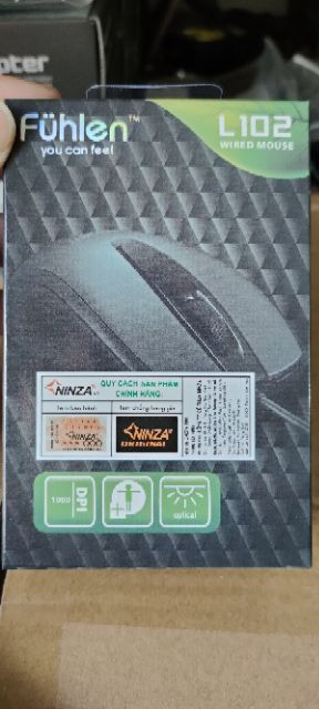 Chuột văn phòng có dây 𝐅𝐔𝐇𝐋𝐄𝐍 L102 - Nhập khẩu | BigBuy360 - bigbuy360.vn