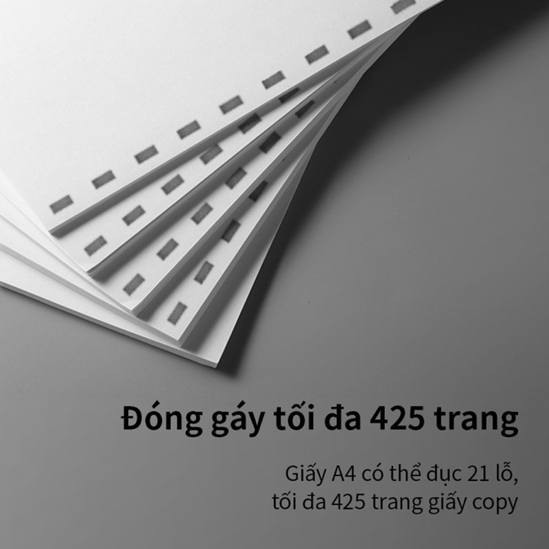 Máy đóng chứng từ, đóng gáy lò xo Deli E3872.