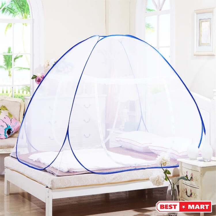 Màn chụp gấp gọn cao cấp - Mùng chụp tiện lợi gấp gọn - Tiến Đạt bảo hành 1 năm
