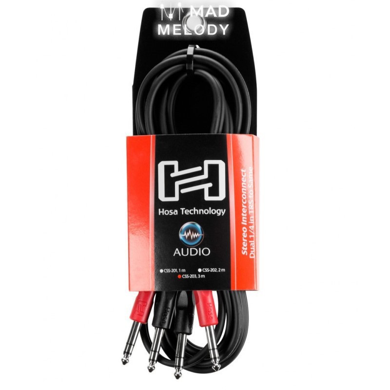 Dây Loa 6Li Hosa Stereo - Dây tín hiệu TRS chính hãng chất lượng cao