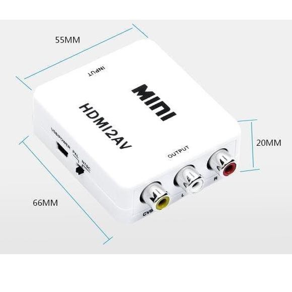 Bộ Chuyển Đổi Mini Hdmi2Av / Hdmi Sang Av Rca / Mini Hdmi2Av | BigBuy360 - bigbuy360.vn
