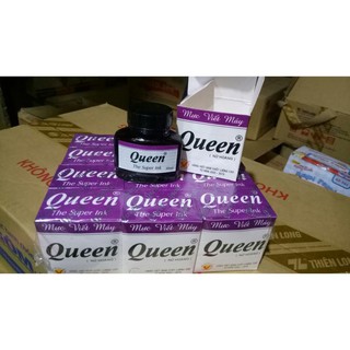 Mực viết bút máy Queen màu tím