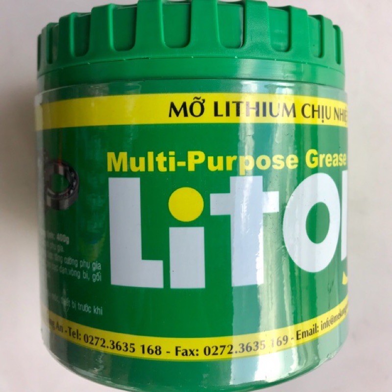 Combo 3 Hộp Mỡ Bò Chịu Nhiệt Litol 3