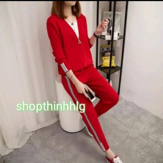 Bộ len khóa nữ quảng châu