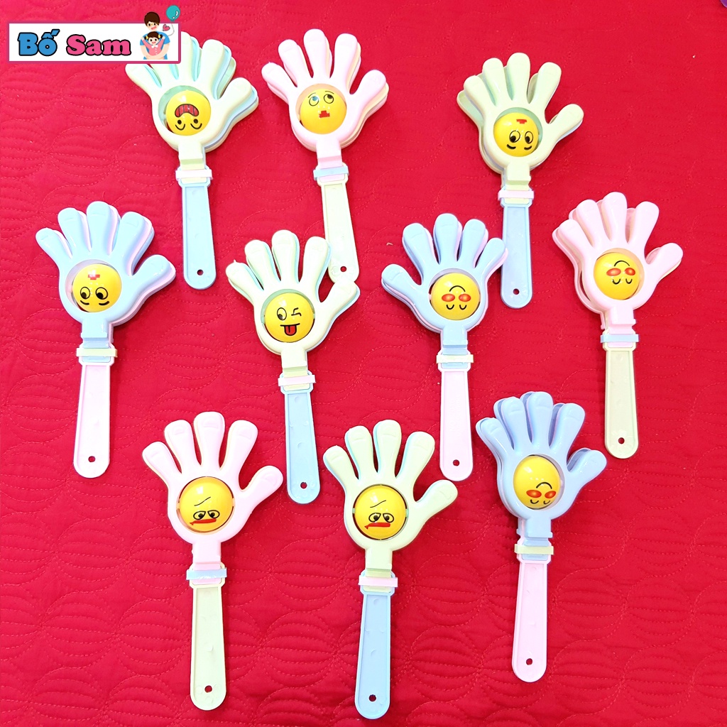 Xúc xắc cho bé đồ chơi lục lạc hình bàn tay ngộ nghĩnh dễ thương Shop Bố Sam