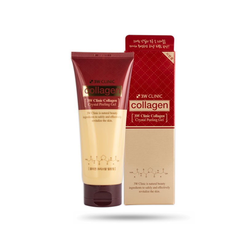Tẩy da chết 3w clinic collagen | BigBuy360 - bigbuy360.vn