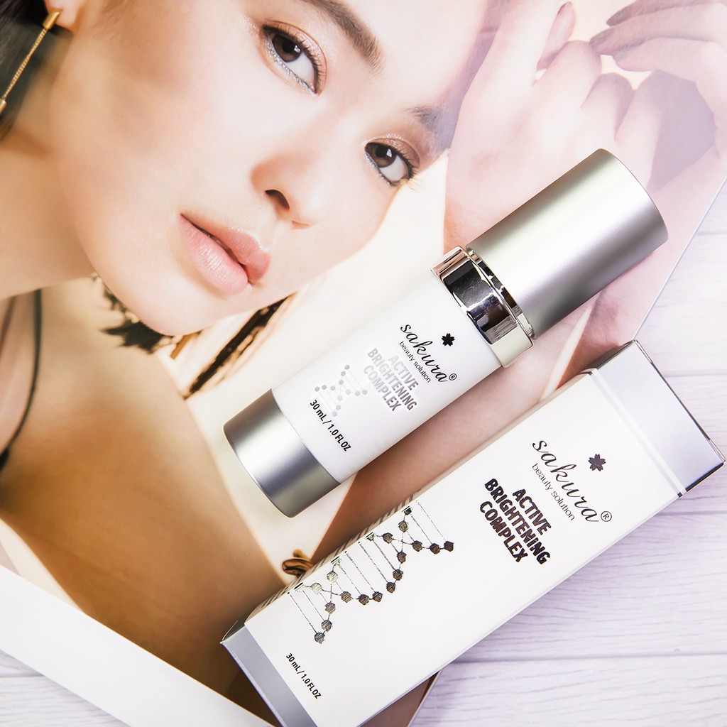 Enzyme trị nám Sakura Active Brightening Complex đi đầu trong công nghệ trị sạm nám