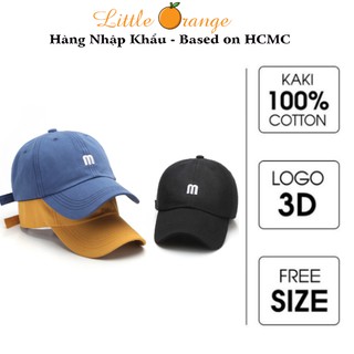 Mũ lưỡi trai Nam Nữ cotton phong cách Hàn Quốc