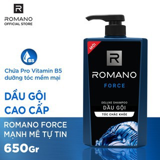 Dầu gội cao cấp cho nam romano force