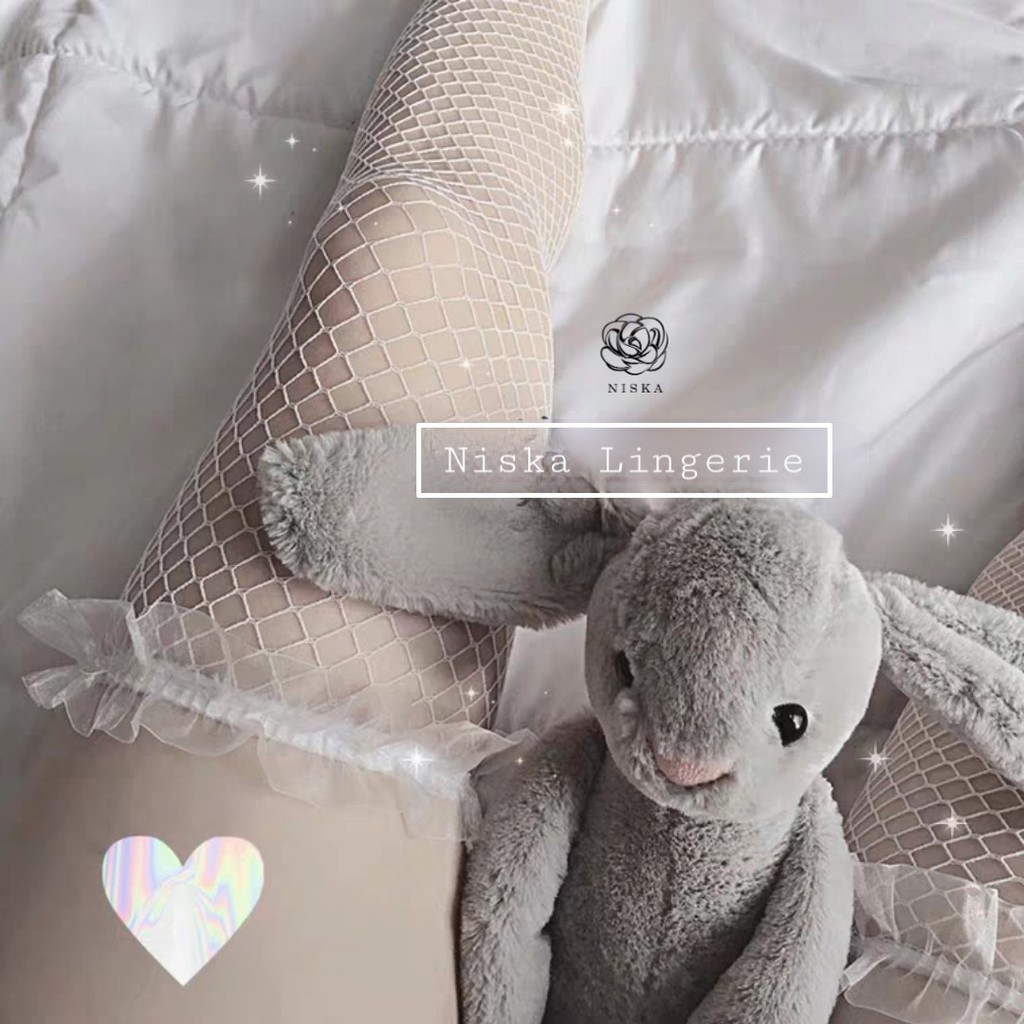 Vớ lưới ren - Tất lưới ren  - Mã V06