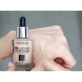 Kem nền Catrice HD Liquid Coverage 010 Light Beige