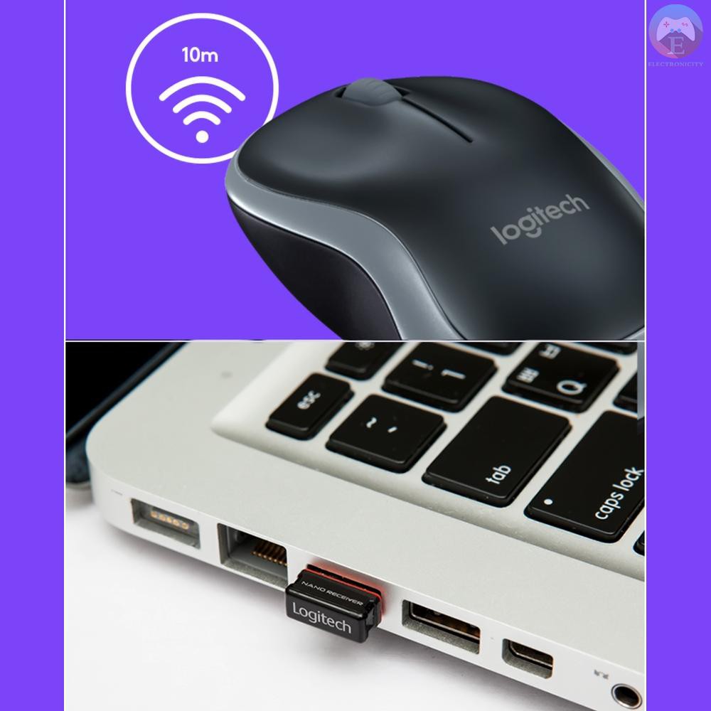 Chuột Không Dây Logitech M185 2.4ghz 75.2g