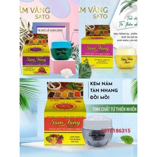 kem sâm vàng sato[mụn, nám, dưỡng trắng].