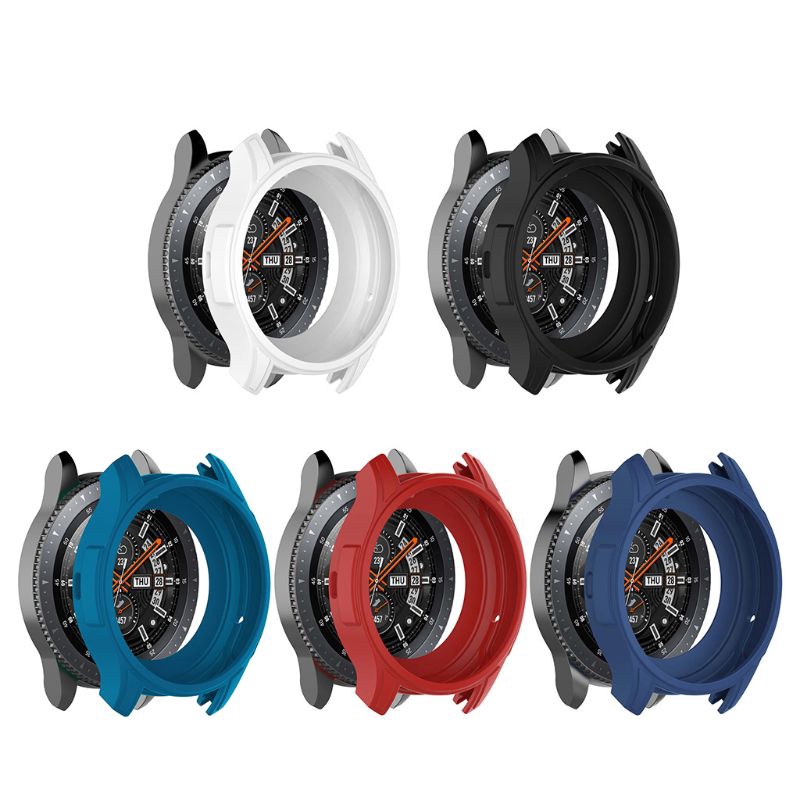 Ốp Điện Thoại Silicon Mềm Bo Viền Bảo Vệ Toàn Diện Cho Samsung Galaxy Viewing 46mm Gear S3 Front Edge
