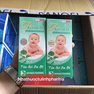 Dung dịch tắm rôm sảy em bé Phytobebe 100ml