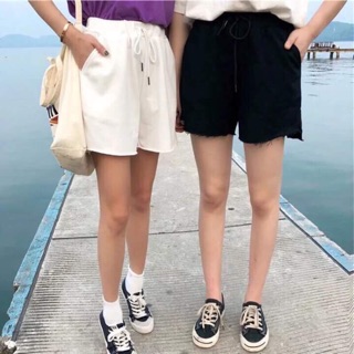 Quần đùi nữ ống rộng
