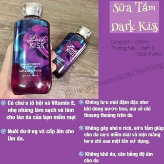 Sữa tắm Dark Kiss