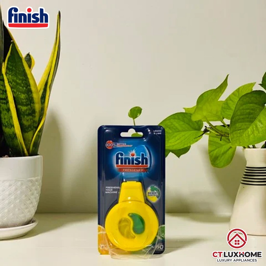 Khử mùi máy rửa bát - Tinh dầu treo hương chanh Finish - Hàng chính hãng