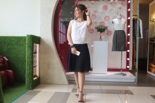 Áo kiểu phối ren lai - [Free Ship Đơn Hàng 50k]
