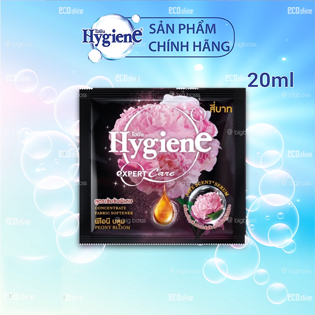 Nước Xả Vải Đậm Đặc Hygiene Thái Lan GÓI 20ML