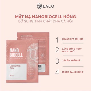 Mặt Nạ Biocel Laco lên men từ nước dừa tươi