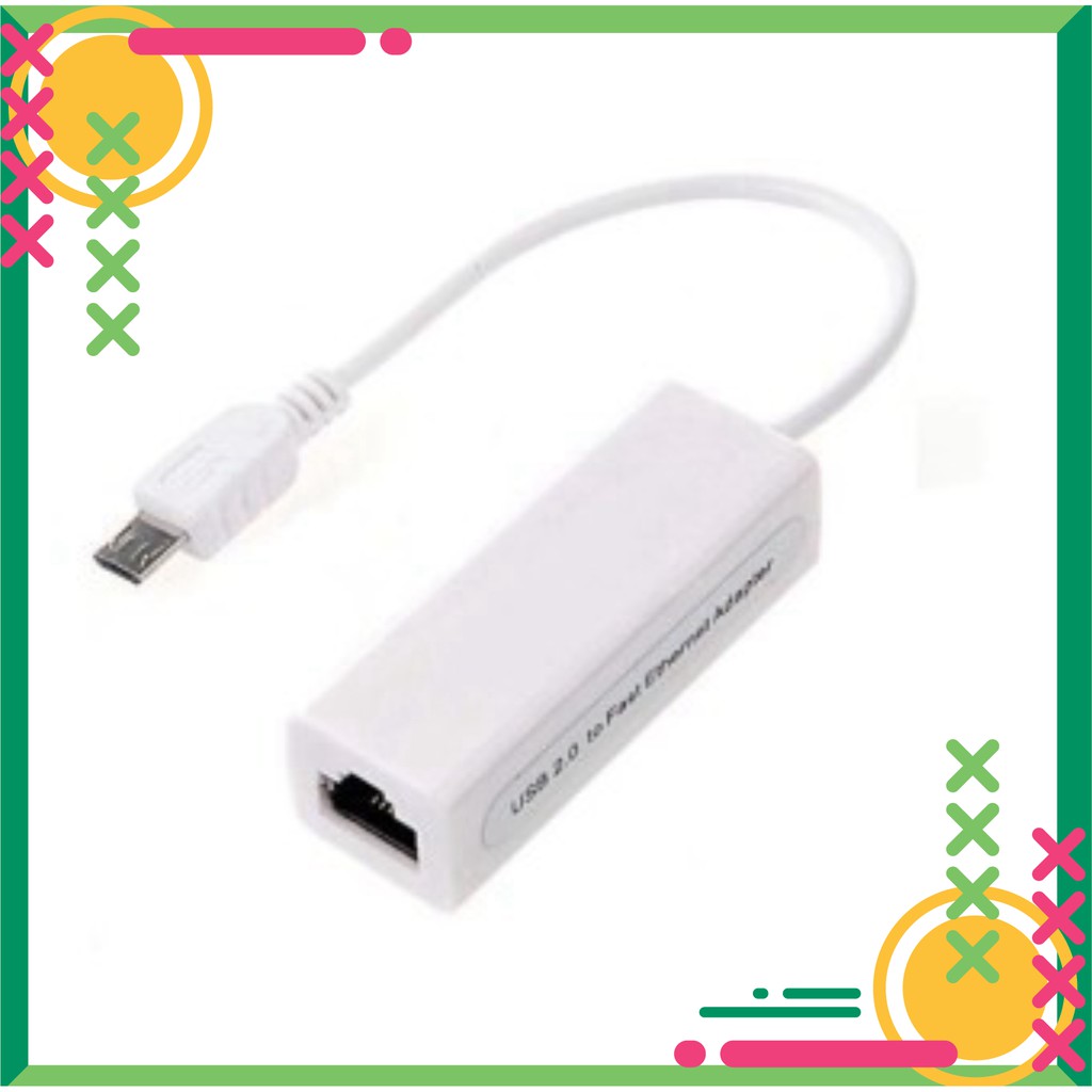 [ HÀNG CHẤT LƯỢNG] Dây chuyển đổi USB sang Lan - USB to Lan (Trắng) - GIÁ TÔT NHẤT