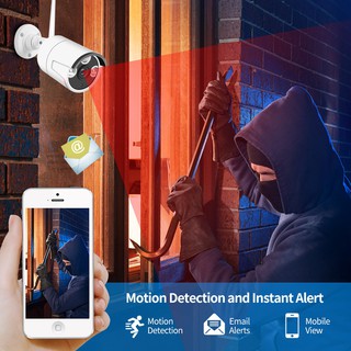Bộ Camera Wifi Kiwivision NVR4200 Kit 4 Mắt 1080P