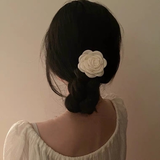 Kẹp Tóc Hình Hoa Hồng Thiết Kế Giản Đơn Sành Điệu Cho Nữ