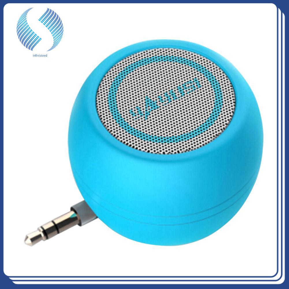 A5 Mini Speaker 3.5mm Jack AUX Stereo Music Audio Player for Phone Notebook