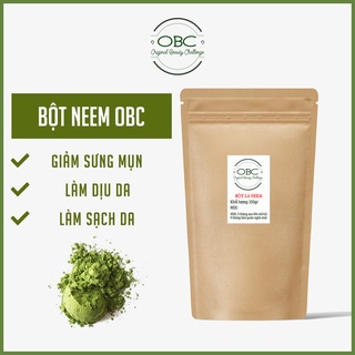 Bột lá neem Organic nhập khẩu từ Ấn Độ 100gr nguyên chất OBC