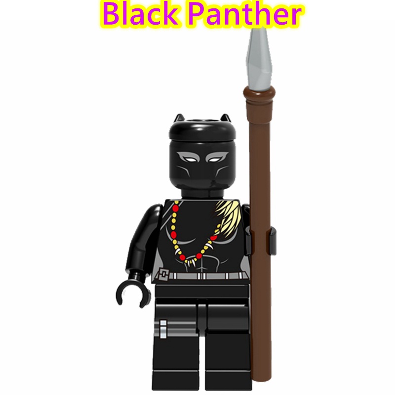 Bộ Đồ Chơi Lắp Ráp Mô Hình Nhân Vật Black Panther