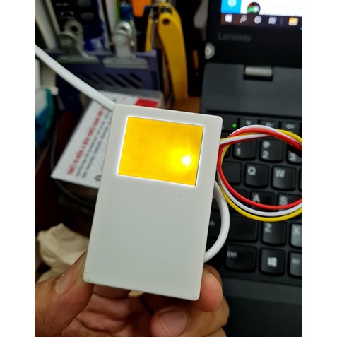 Công tắc cảm biến gương và dây led dán 5m 12v