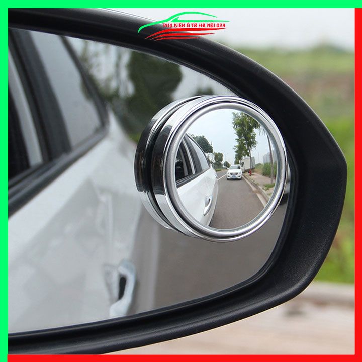 Gương chiếu hậu mini đường kính 55mm cho ô tô góc điều chỉnh 360 độ