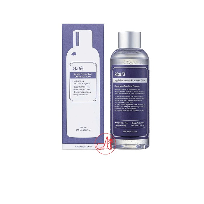 Nước Hoa Hồng Dear Klairs supple Preparation Toner