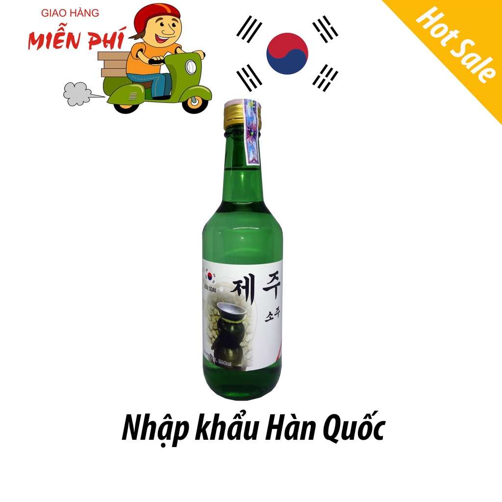 Soju Hàn Quốc Nhập Khẩu Đủ Vị