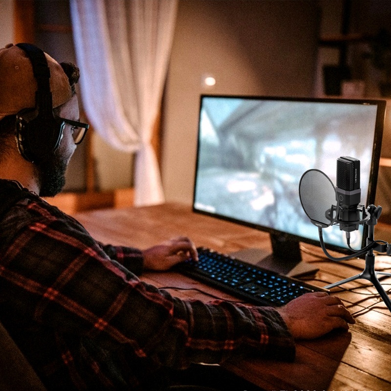 Linh Kiện Điện Tử BT Linh Hoạt Xoay 360 Độ° Micro Cổ Ngỗng Thiết Yếu Cho Phát Biểu Hoặc Hát