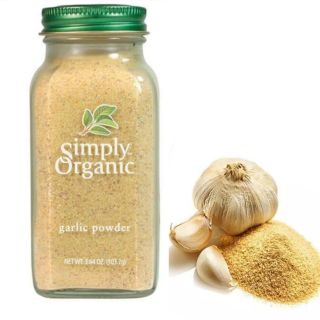 Bột tỏi hữu cơ simply organic của mỹ