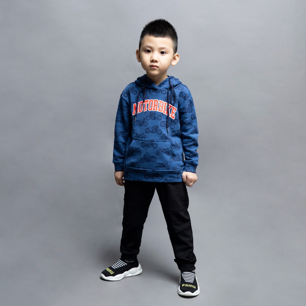 ÁO HOODIE HỌA TIẾT BÉ TRAI
