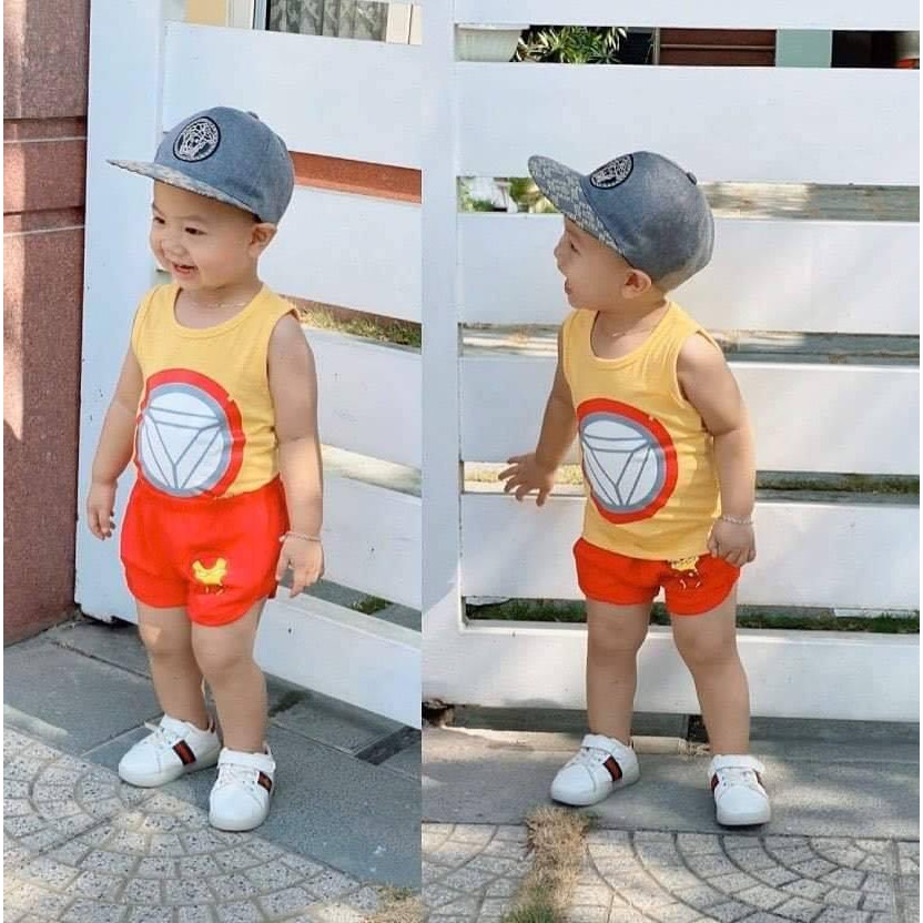 Đồ Bộ Bé Trai, Bé Gái Minky Mom Chất Thun Lạnh, Đồ Bộ Cho Bé Mặc Nhà Cộc Tay Mùa Hè MKM21-01