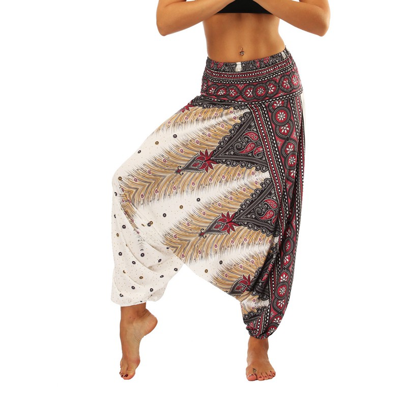 quần ống rộng Phong Cách Bohemian Cho Nữ | BigBuy360 - bigbuy360.vn