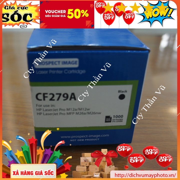 Hộp mực máy in 79A dùng cho HP M12A M12W MFP M26A M26NW hàng chất lượng dùng bền đẹp Kholinhkienmayin