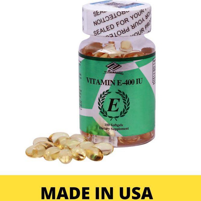 Viên Uống Làm Đẹp Da,Chống Lão Hóa,Ngừa Nếp Nhăn Vitamin E 400IU Nuhealth 100 Viên | BigBuy360 - bigbuy360.vn