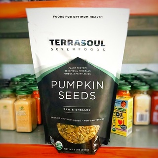 Hạt Bí Hữu Cơ Terrasoul Superfoods 907g