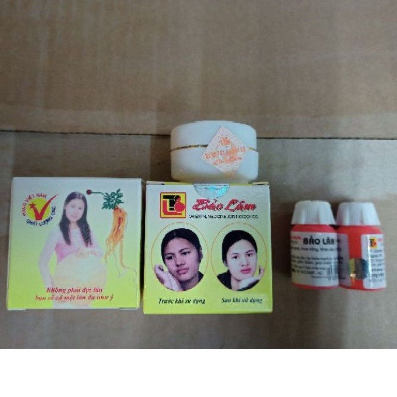 Kem trắng da ngừa mụn Bảo Lâm