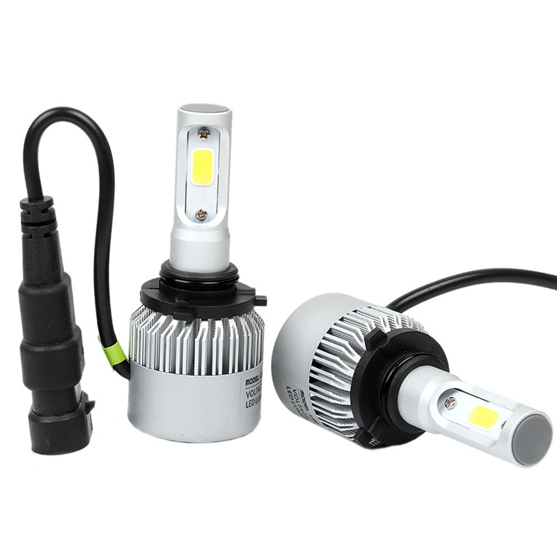 Đèn Pha Chống Sương Mù 80W 9006 9-30V LED 8000LM Cho Xe Hơi Xe Máy