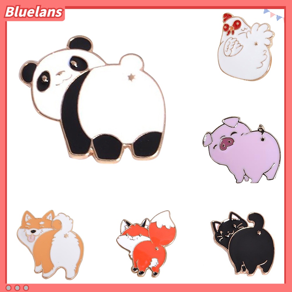 Trâm cài áo hình động vật dễ thương