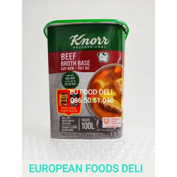 Súp Nền Thịt Bò Knorr Beef Broth Base