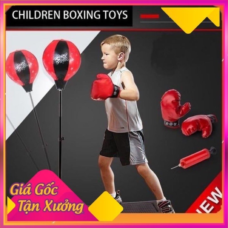Đấm Boxing Trẻ Em ,mô Hình Bé Tập Đấm Boxing /bao Cát Đấm Boxing Cho Bé - RAY SPORTS