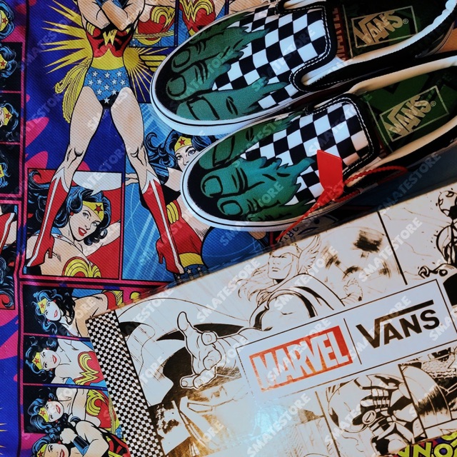 Giày Vans Marvel Slipon